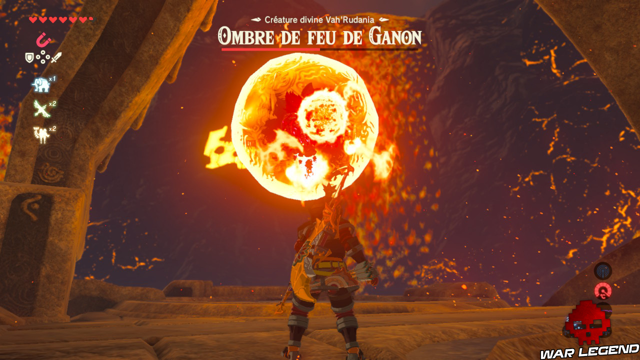 Soluce The Legend of Zelda: Breath of the Wild - Vah'Rudania partie 2 boule de feu