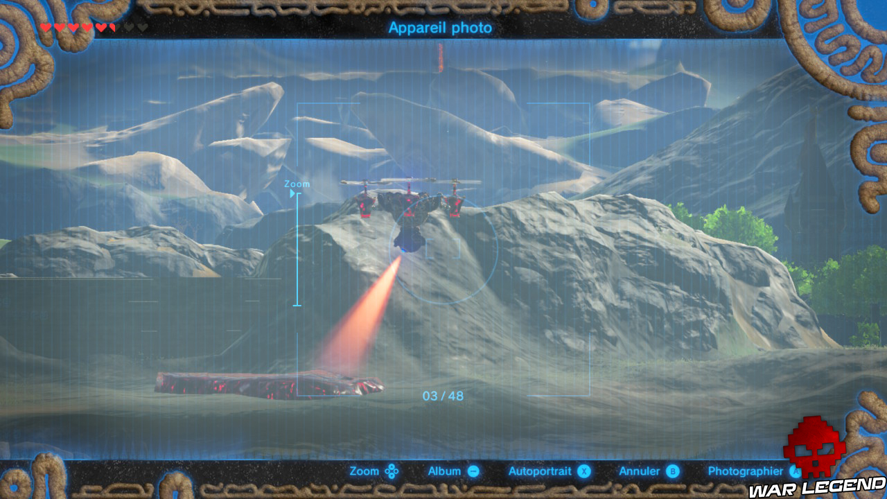 Soluce The Legend of Zelda: Breath of the Wild - Sanctuaires du Lac photo gardien volant