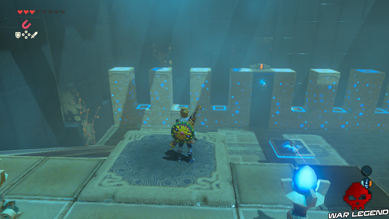 Soluce The Legend of Zelda: Breath of the Wild - Sanctuaires du Lac piliers mobiles