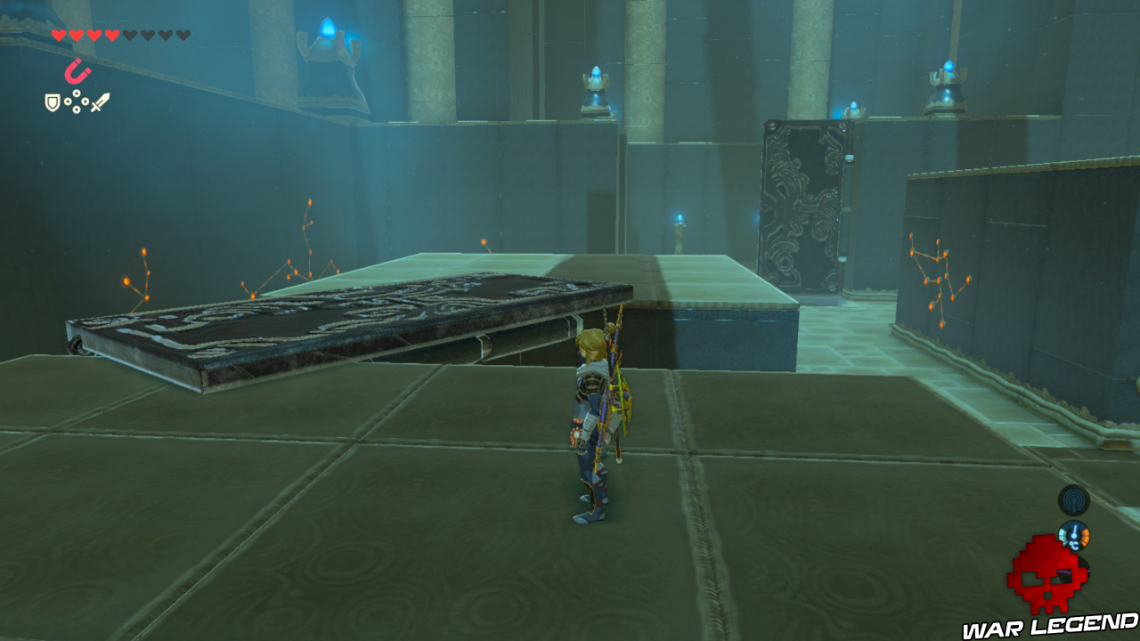Soluce The Legend of Zelda: Breath of the Wild - Sanctuaires du Lac pont métal