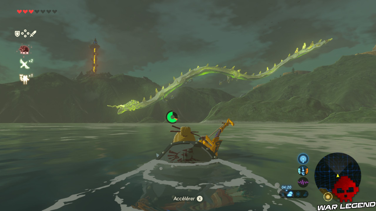 Soluce The Legend of Zelda: Breath of the Wild - Sanctuaires du Lac Rordrac