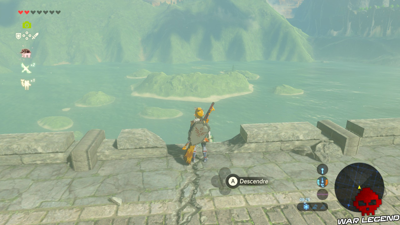 Soluce The Legend of Zelda: Breath of the Wild - Sanctuaires du Lac archipel