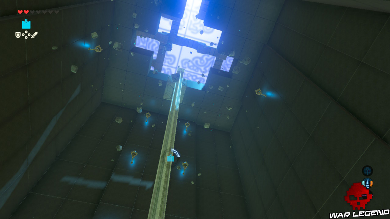 Soluce The Legend of Zelda: Breath of the Wild - Sanctuaires du Lac plafond troué