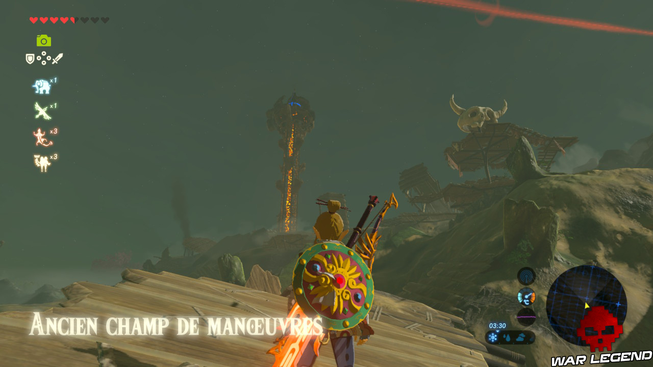 Soluce The Legend of Zelda: Breath of the Wild - La lame du héros tour sylvestre
