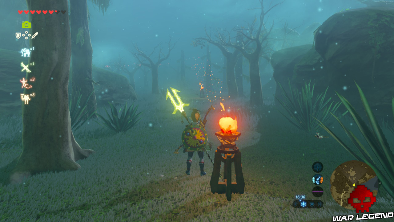 Soluce The Legend of Zelda: Breath of the Wild - La lame du héros torches