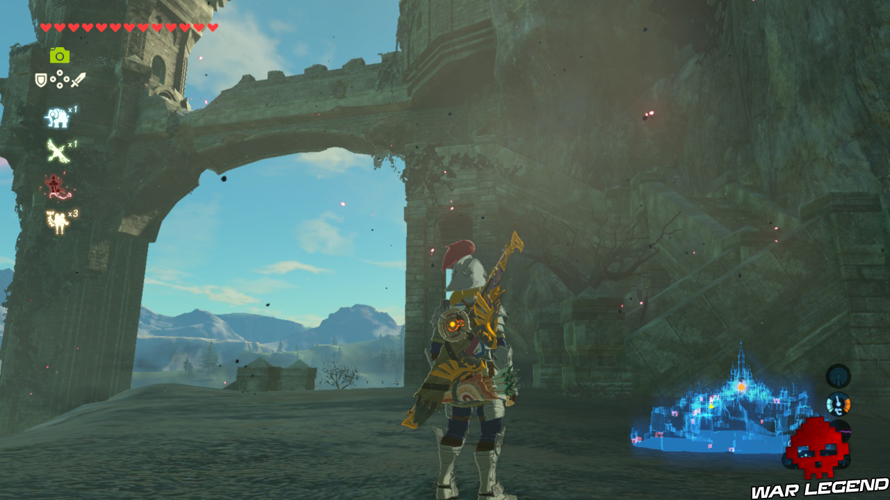 Soluce The Legend of Zelda: Breath of the Wild - Abattre Ganon partie 2 escaliers