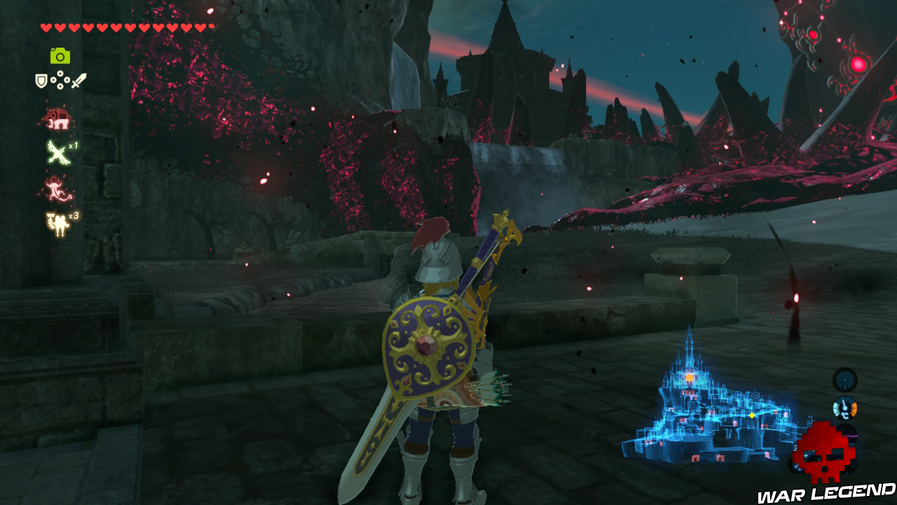 Soluce The Legend of Zelda: Breath of the Wild - Abattre Ganon partie 2 chute d'eau