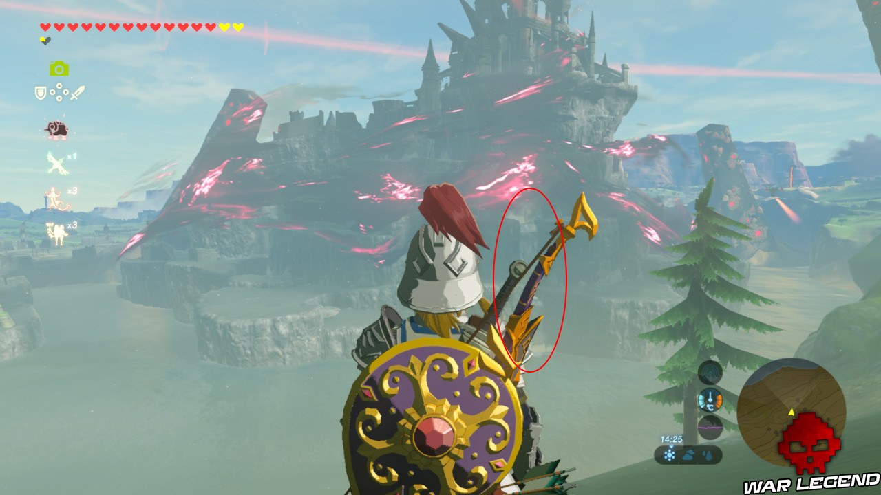 Soluce The Legend of Zelda: Breath of the Wild - Abattre Ganon partie 1 château d'hyrule