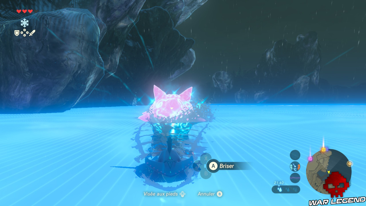 Soluce The Legend of Zelda: Breath of the Wild - Vah'Ruta partie 1 mine de glace