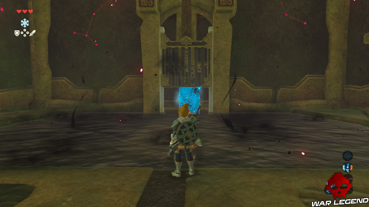 Soluce The Legend of Zelda: Breath of the Wild - Vah'Ruta partie 1 bloc de glace ouvre grille