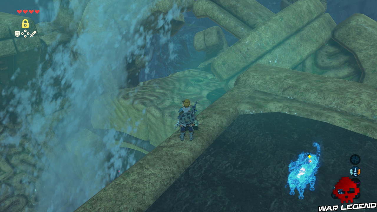 Soluce The Legend of Zelda: Breath of the Wild - Vah'Ruta partie 2 jet d'eau