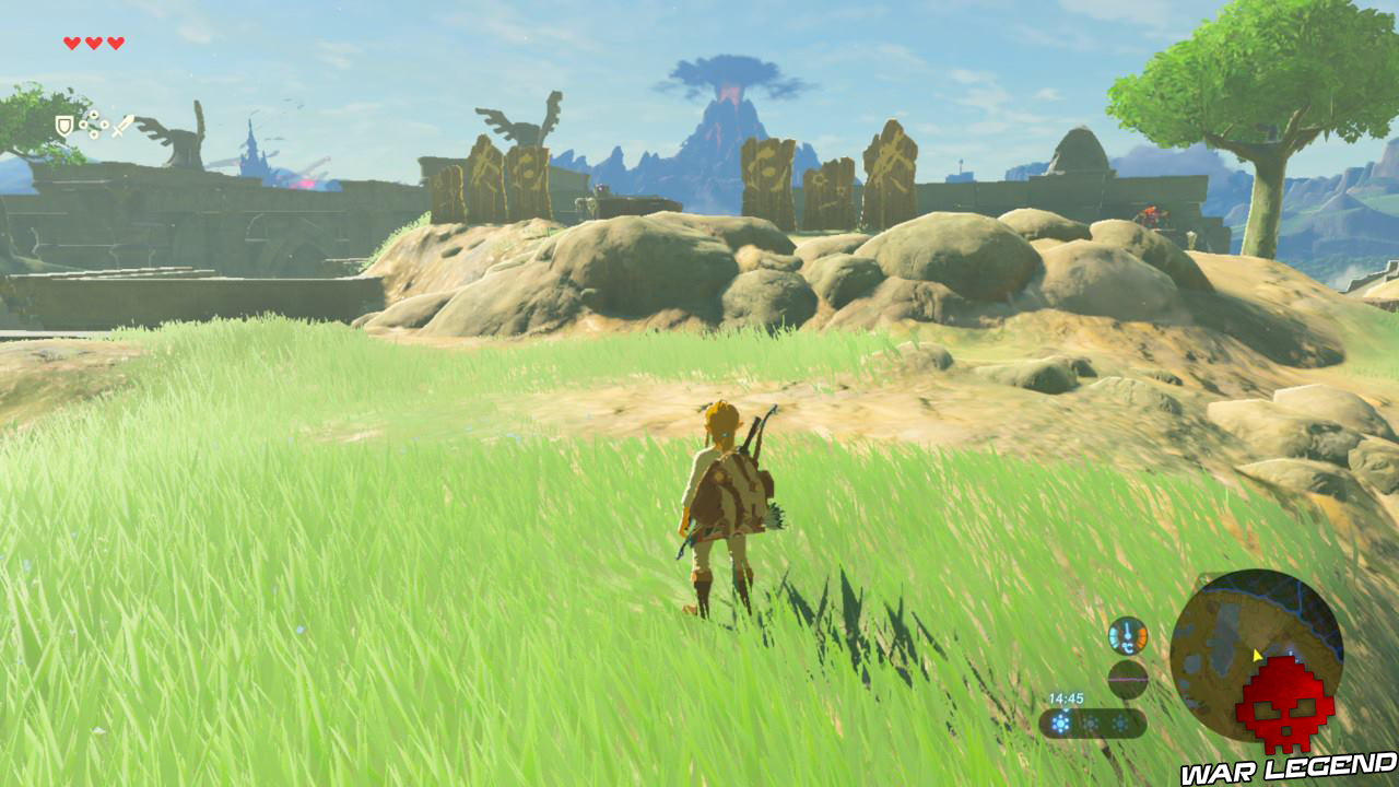 Soluce The Legend of Zelda: Breath of the Wild - Le plateau isolé partie 1 campement ennemi