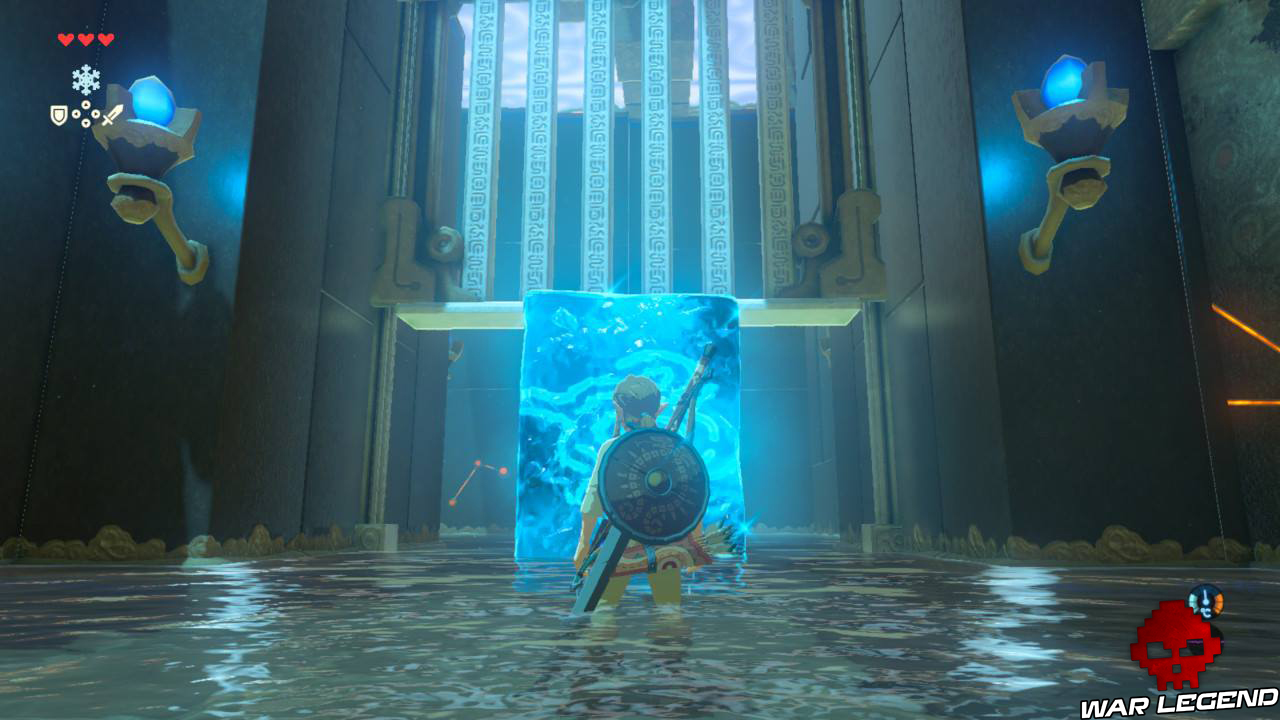 Soluce The Legend of Zelda: Breath of the Wild - Le plateau isolé partie 2 pilier de glace
