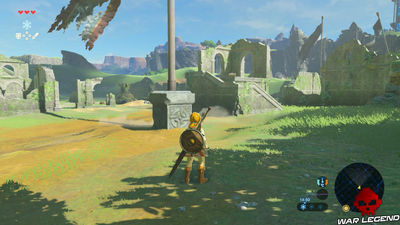 Soluce The Legend of Zelda: Breath of the Wild - En quête d'Impa ruines
