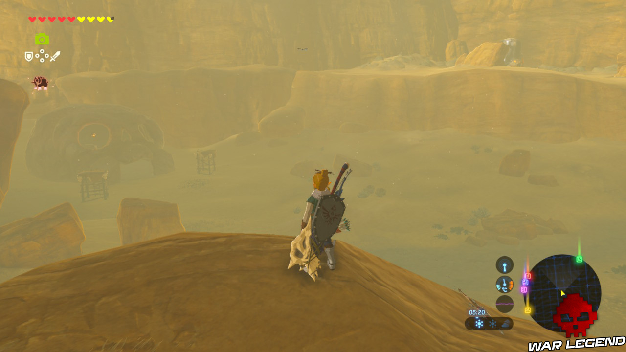 Soluce The Legend of Zelda: Breath of the Wild - Les créatures divines partie 2 camp bokoblin