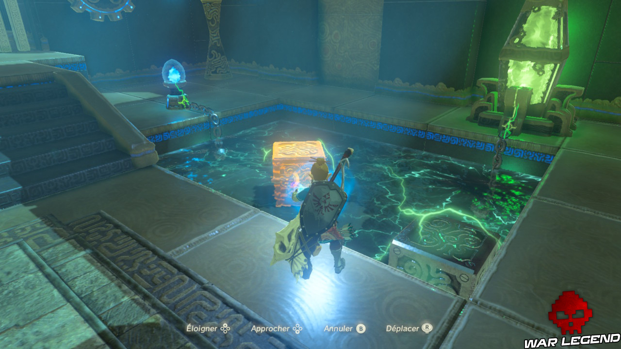 Soluce The Legend of Zelda: Breath of the Wild - Les créatures divines partie 2 mare électrifiée