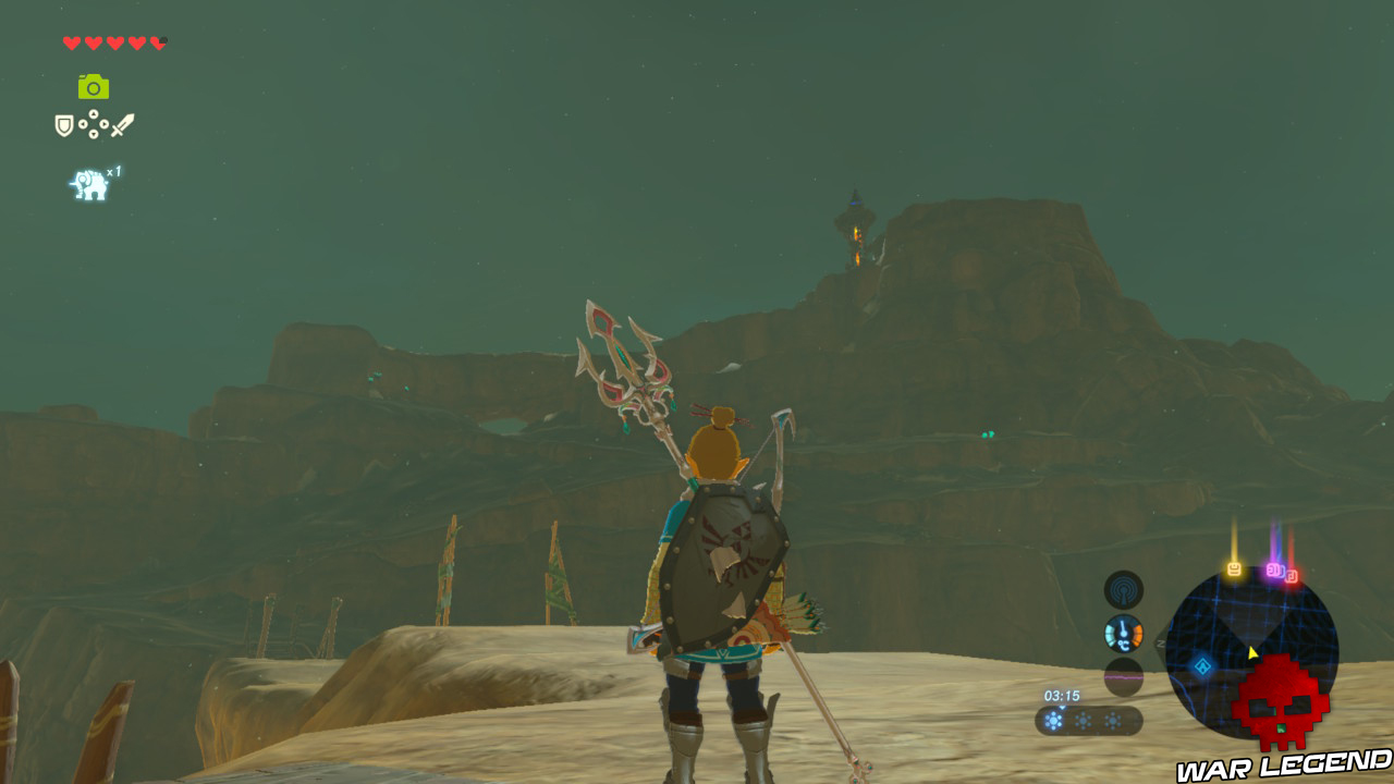 Soluce The Legend of Zelda: Breath of the Wild - Les créatures divines partie 2 tour