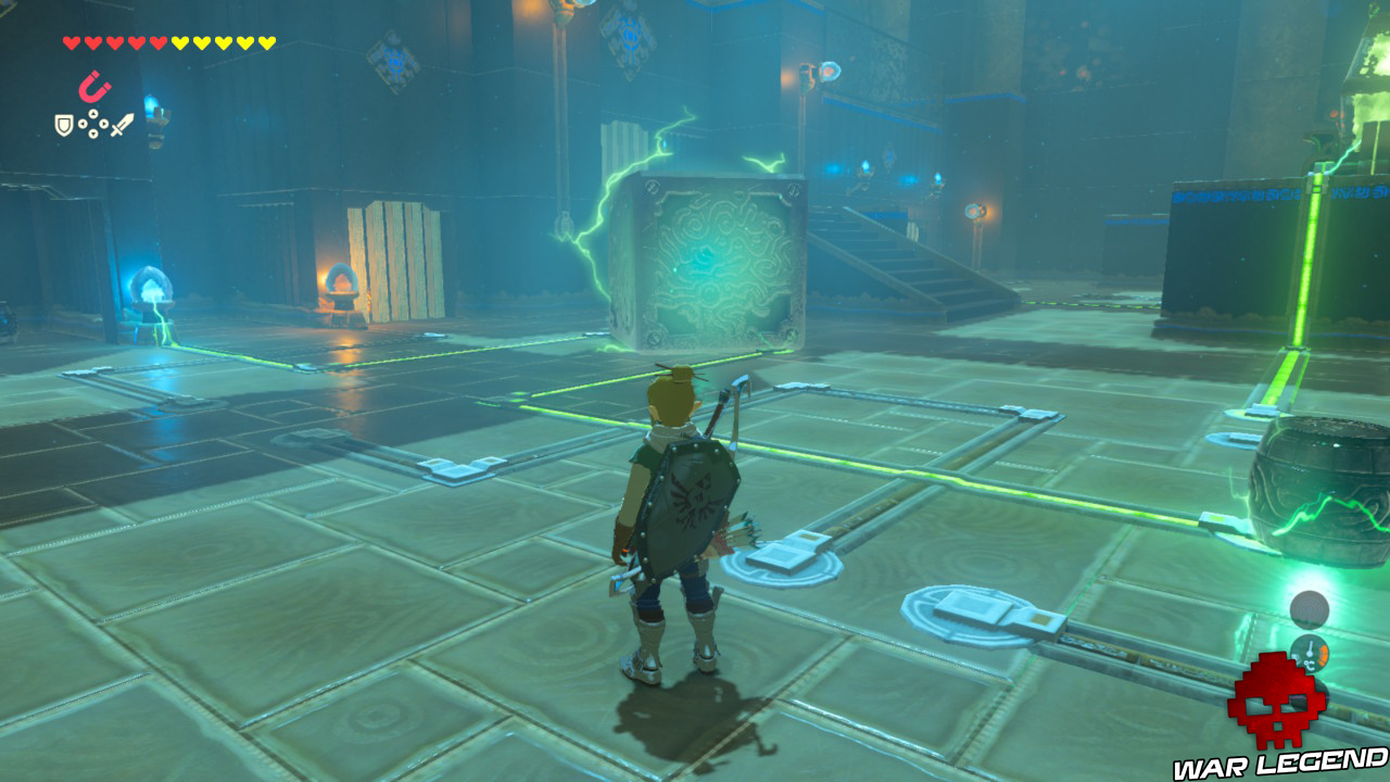 Soluce The Legend of Zelda: Breath of the Wild - Infiltrer la cité des femmes carré électrifié