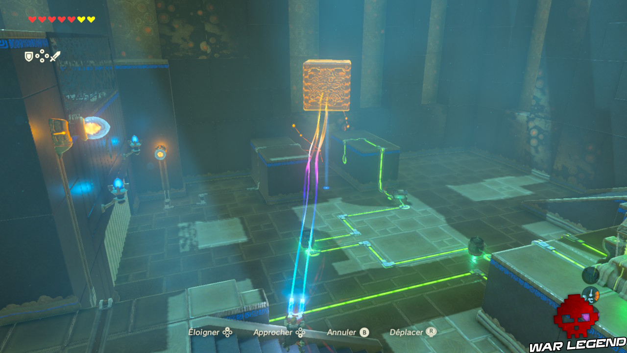Soluce The Legend of Zelda: Breath of the Wild - Infiltrer la cité des femmes caisse métallique pilotée à distance