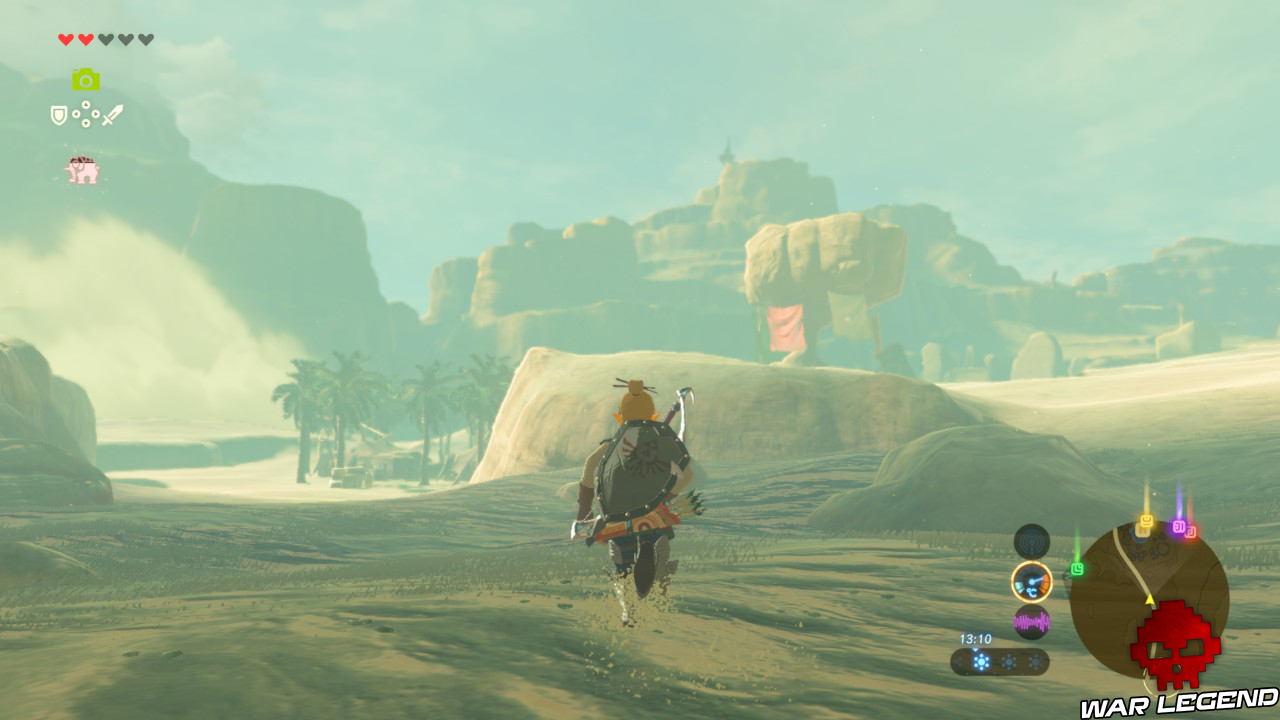 Soluce The Legend of Zelda: Breath of the Wild - Infiltrer la cité des femmes rocher