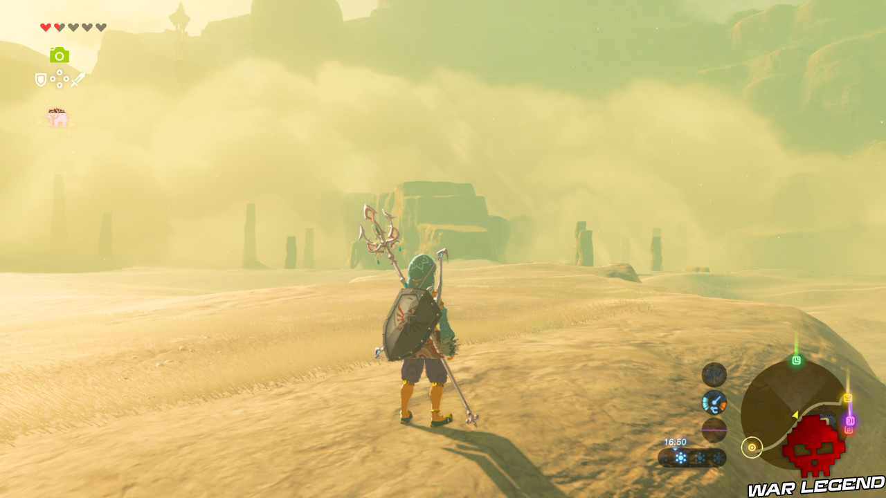 Soluce The Legend of Zelda: Breath of the Wild - Infiltrer la cité des femmes nuage de sable