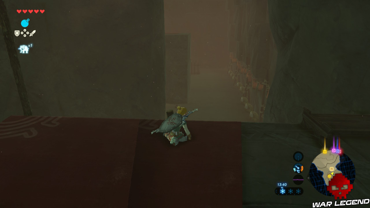 Soluce The Legend of Zelda: Breath of the Wild - Vah'Naboris partie 1 repaire Yiga