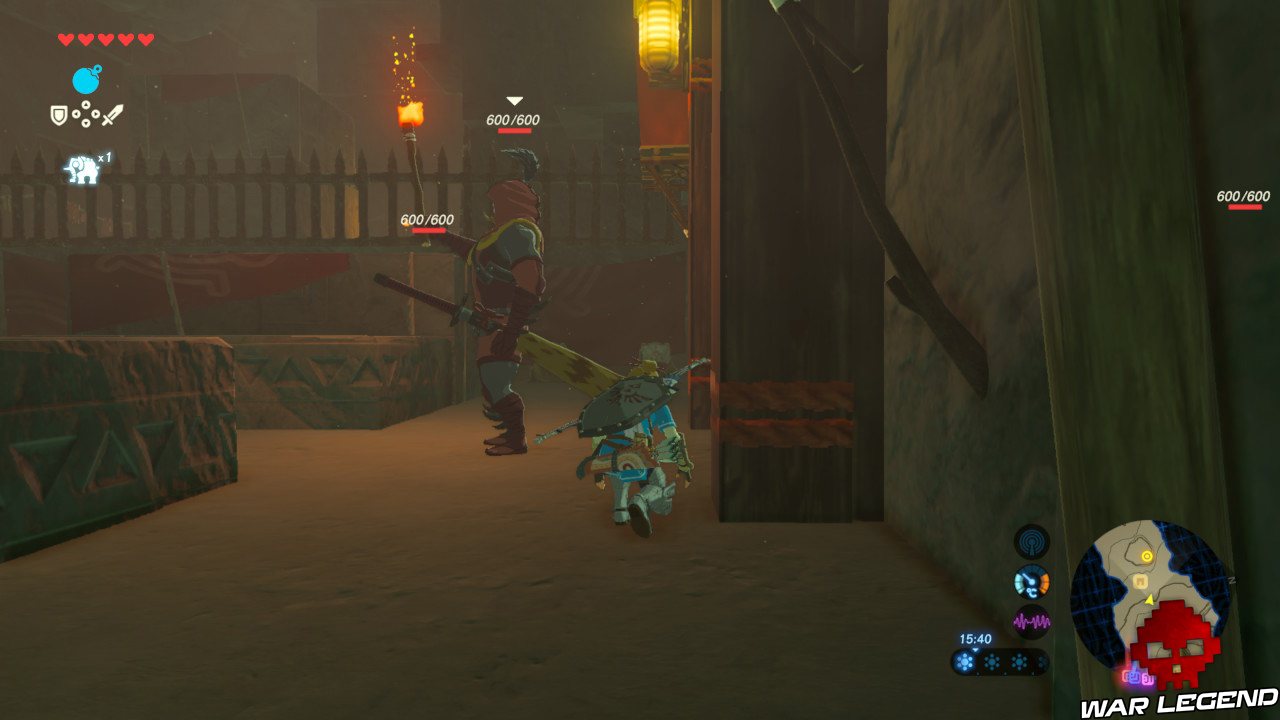 Soluce The Legend of Zelda: Breath of the Wild - Vah'Naboris partie 1 garde Yiga