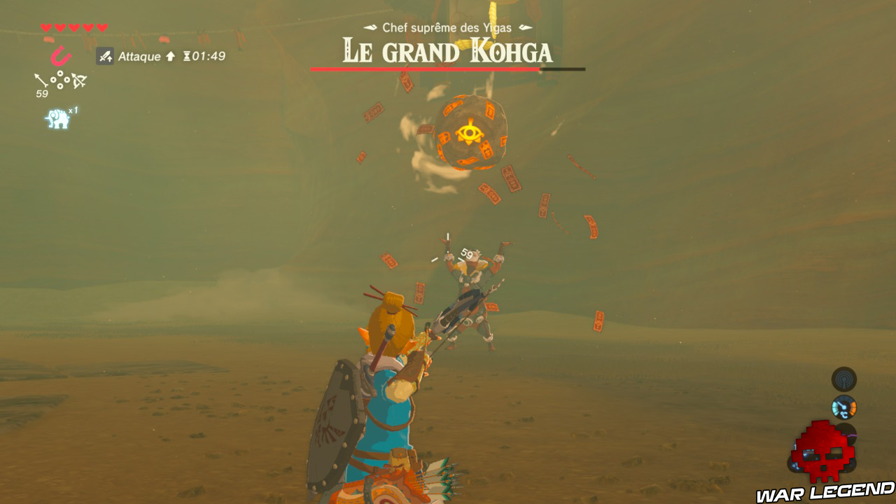 Soluce The Legend of Zelda: Breath of the Wild - Vah'Naboris partie 1 le grand Kohga