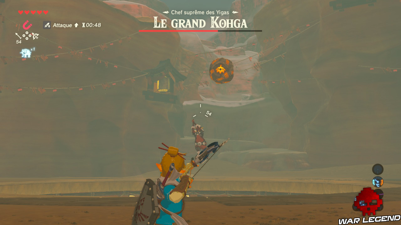 Soluce The Legend of Zelda: Breath of the Wild - Vah'Naboris partie 1 le grand Kohga