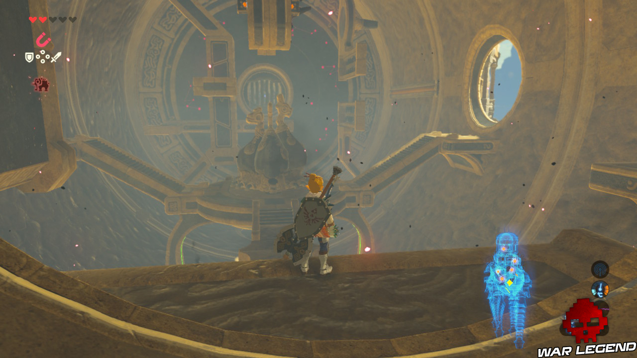 Soluce The Legend of Zelda: Breath of the Wild - Vah'Naboris partie 2 link sur une plateforme