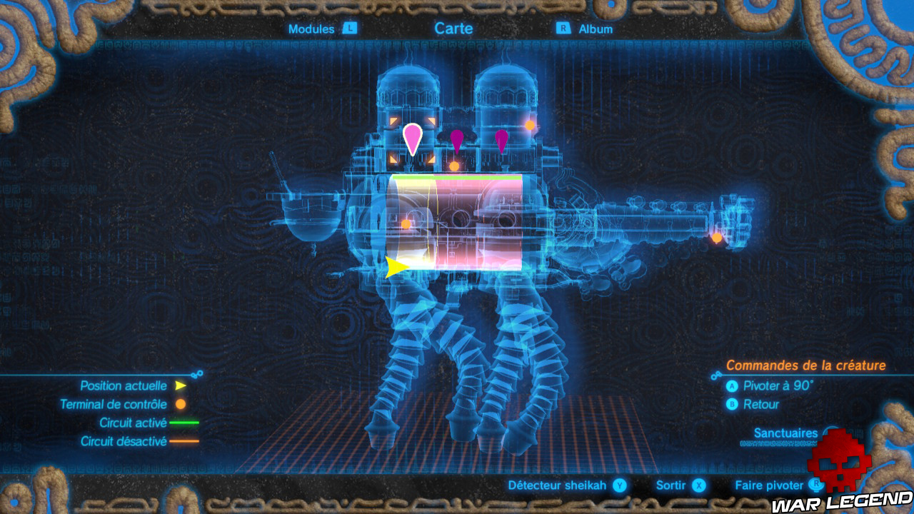 Soluce The Legend of Zelda: Breath of the Wild - Vah'Naboris partie 2 carte