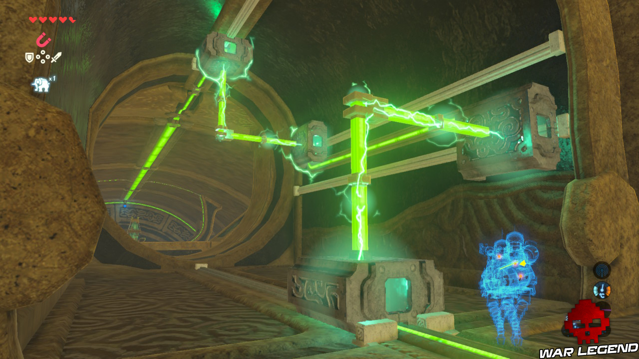 Soluce The Legend of Zelda: Breath of the Wild - Vah'Naboris partie 2 courant vert