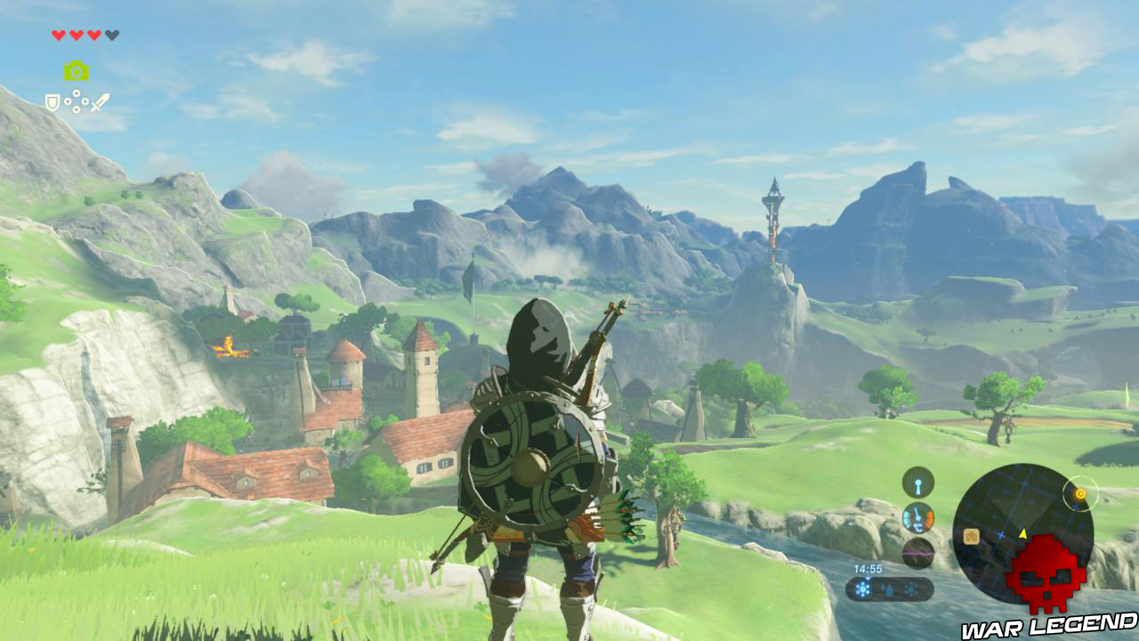 Soluce The Legend of Zelda: Breath of the Wild - L'héritage de Zelda tour et sanctuaire