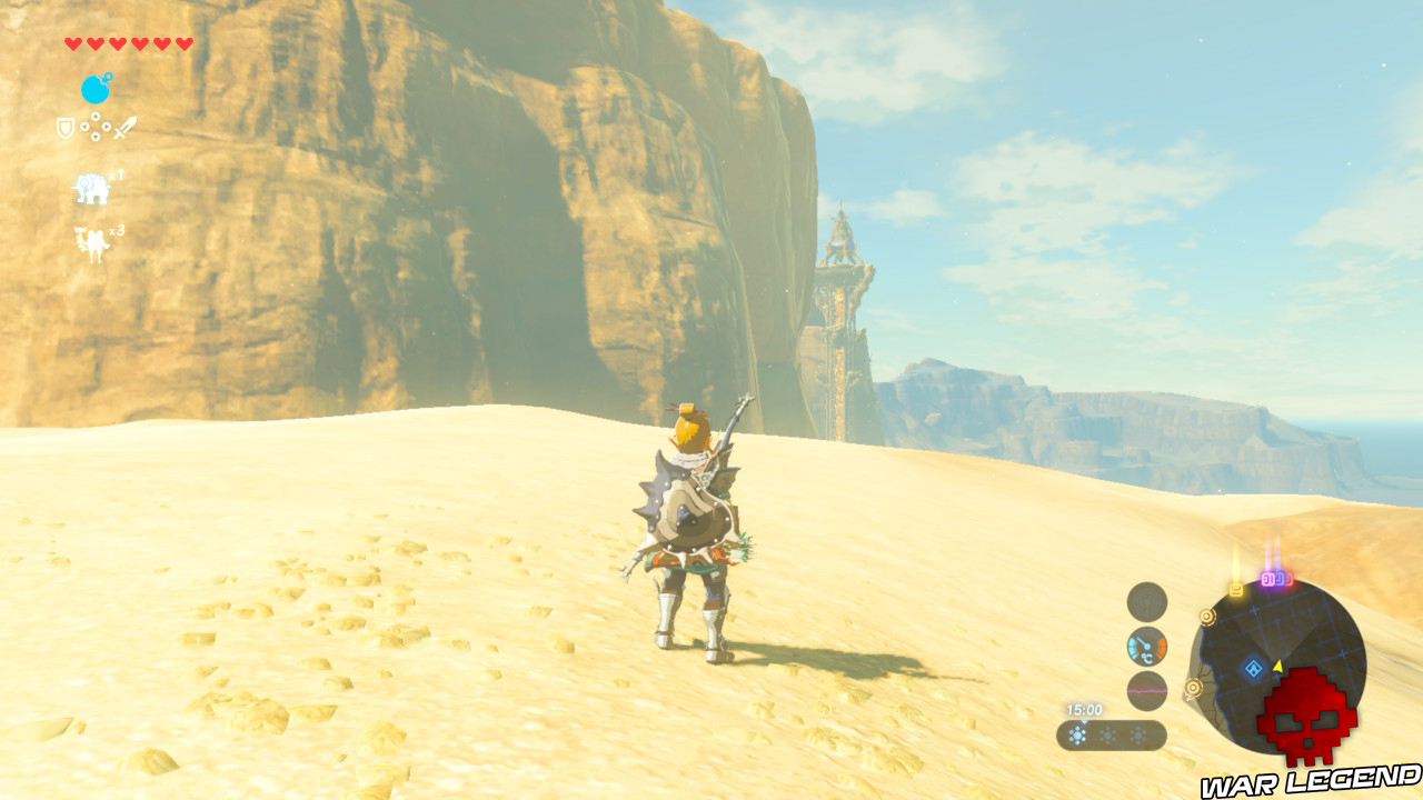 Soluce The Legend of Zelda: Breath of the Wild - Les créatures divines partie 3 Tour Gerudo