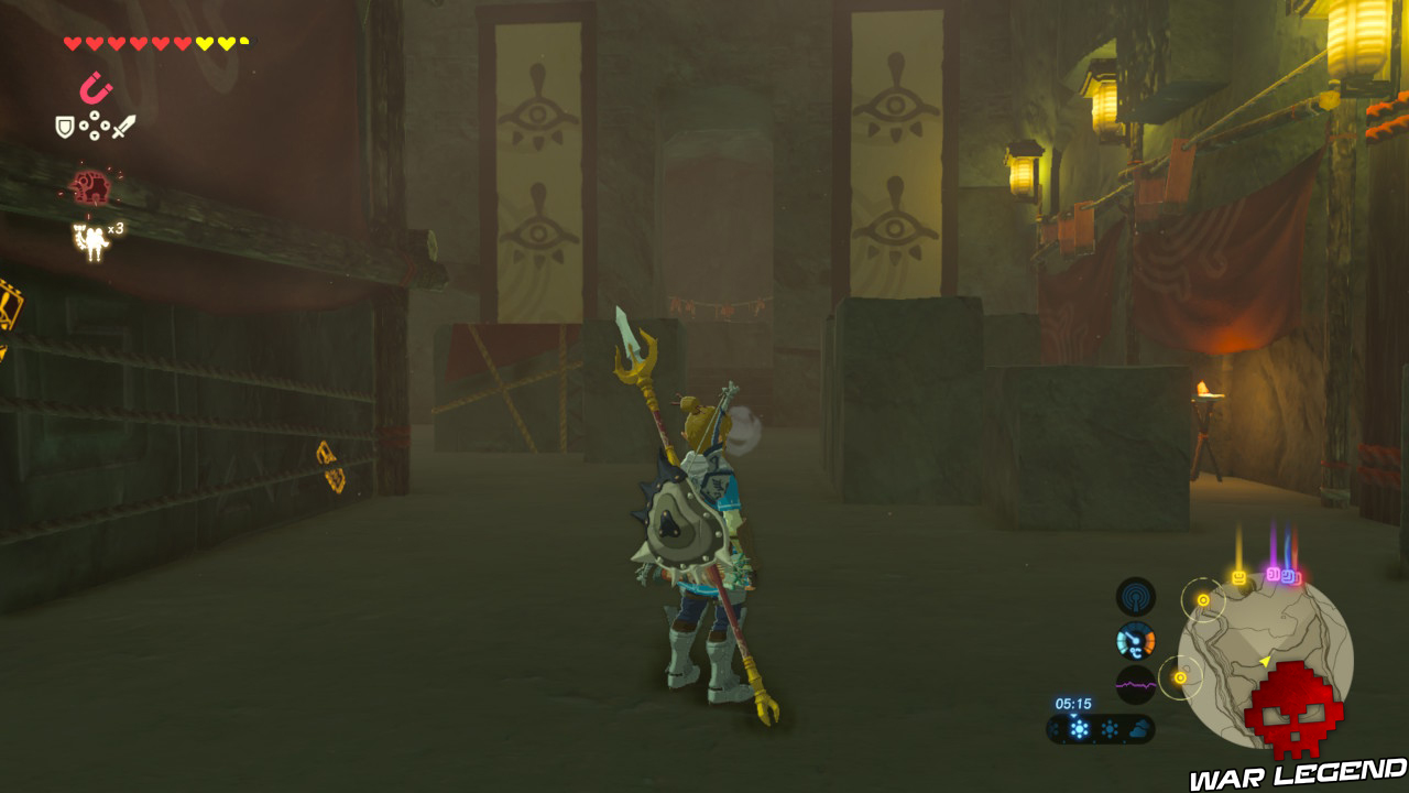 Soluce The Legend of Zelda: Breath of the Wild - Les créatures divines partie 3 tentures Yiga