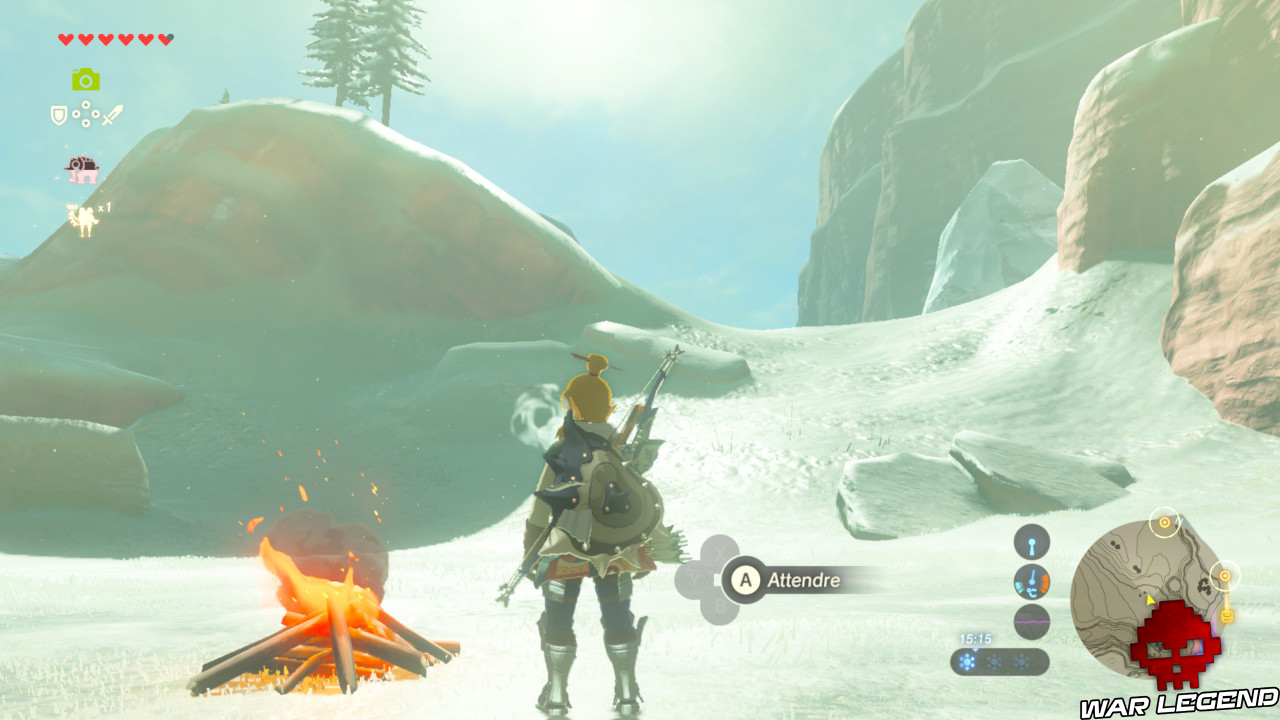 Soluce The Legend of Zelda: Breath of the Wild - Les créatures divines partie 3 feu de camp