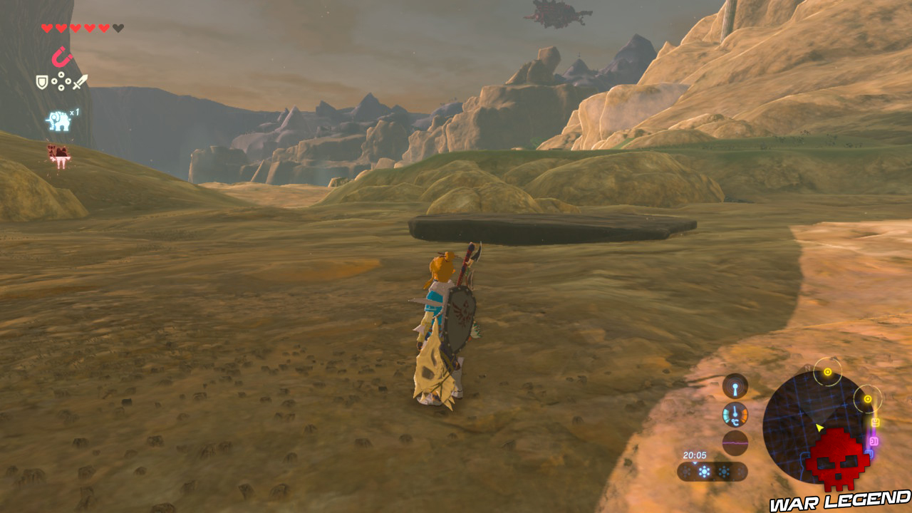 Soluce The Legend of Zelda: Breath of the Wild - Les créatures divines partie 3 plaque noire