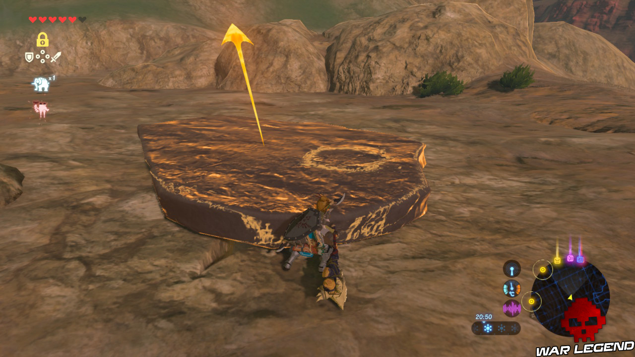 Soluce The Legend of Zelda: Breath of the Wild - Les créatures divines partie 3 Cinetis