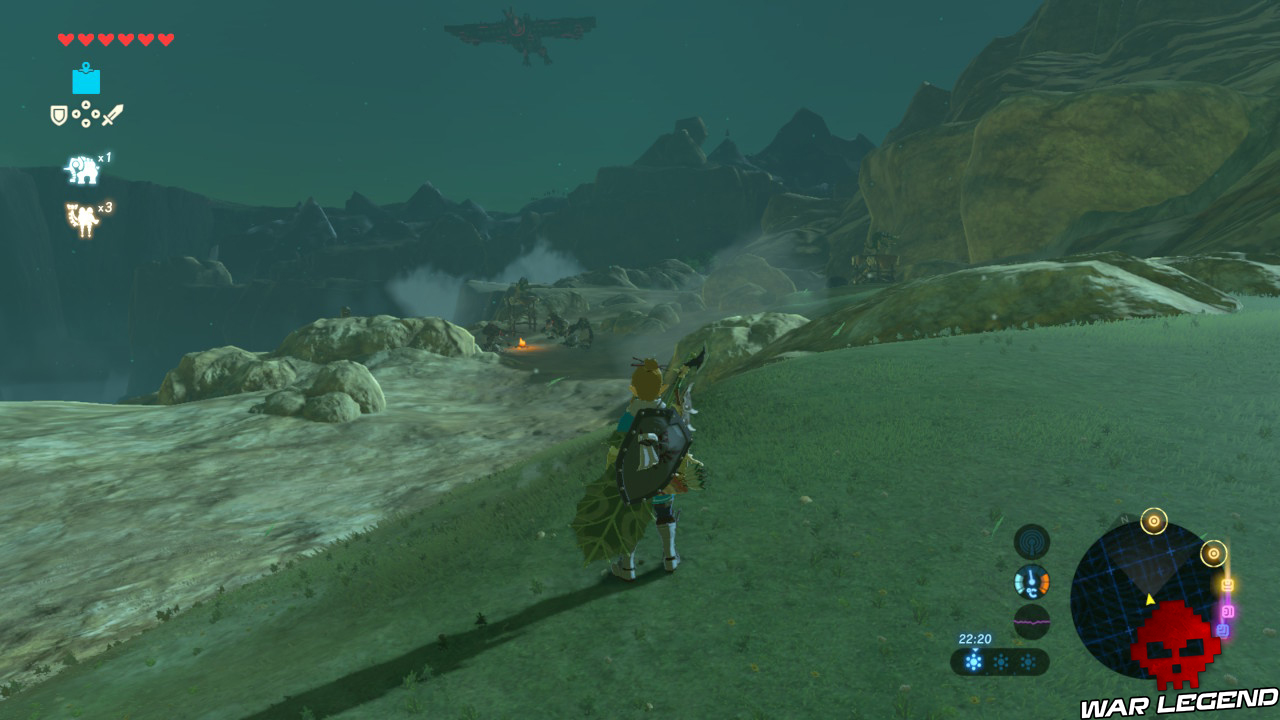 Soluce The Legend of Zelda: Breath of the Wild - Les créatures divines partie 3 camp adverse