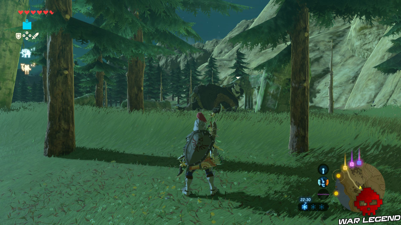 Soluce The Legend of Zelda: Breath of the Wild - Les créatures divines partie 3 Hinox noir