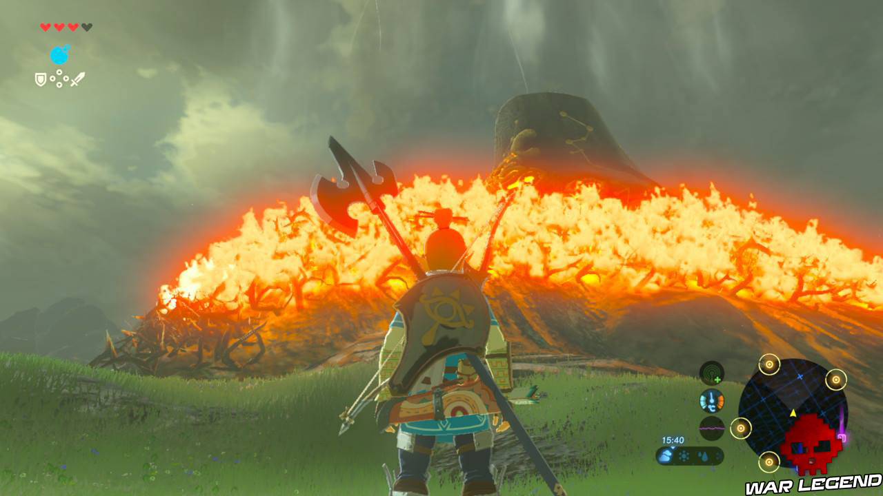 Soluce The Legend of Zelda: Breath of the Wild - Les créatures divines partie 1 FLAMMES