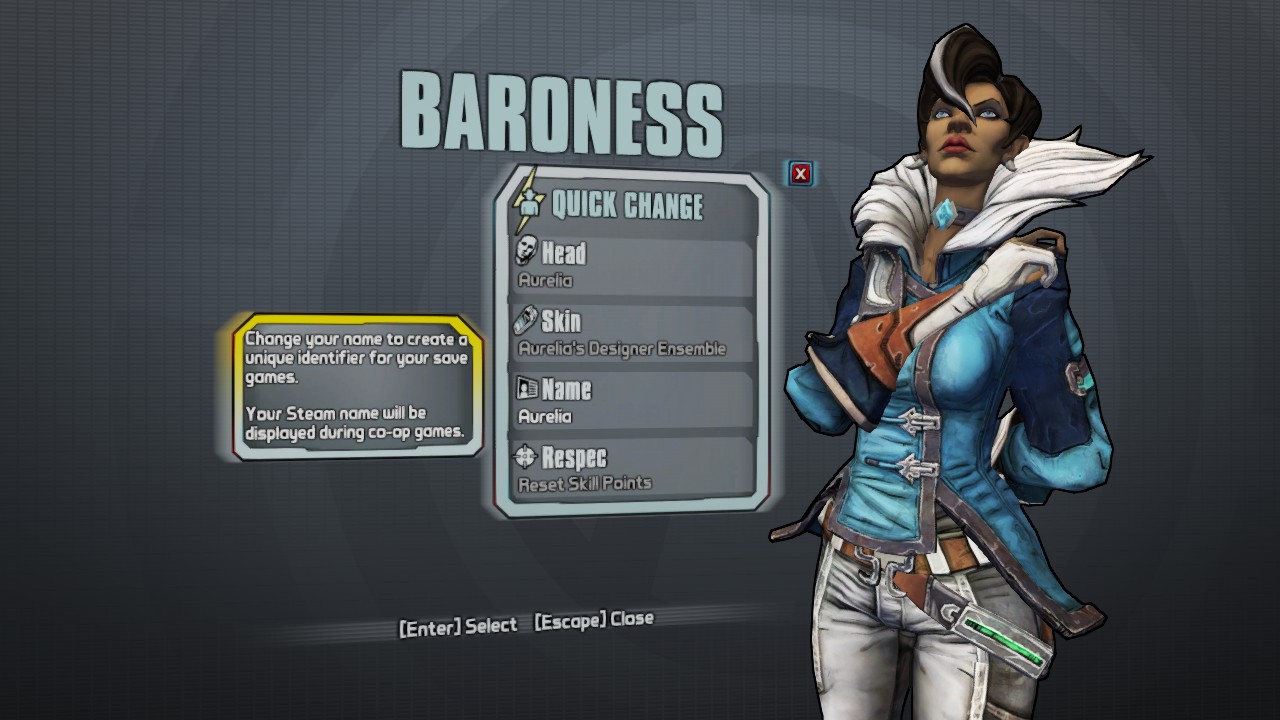 borderlands baronne aurelia