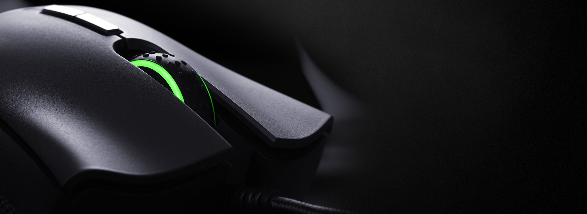 Test Razer DeathAdder Elite vue du devant