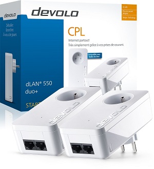 Test Devolo dLAN 550Plus WiFi Starter Kit CPL