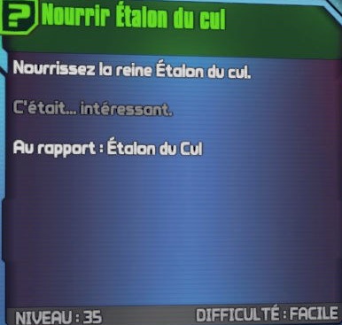 etalon du cul