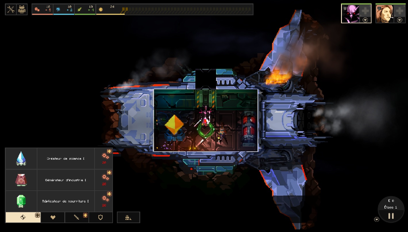 interface dungeon of the endless