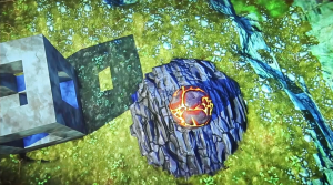 Obsidienne et texture de lave