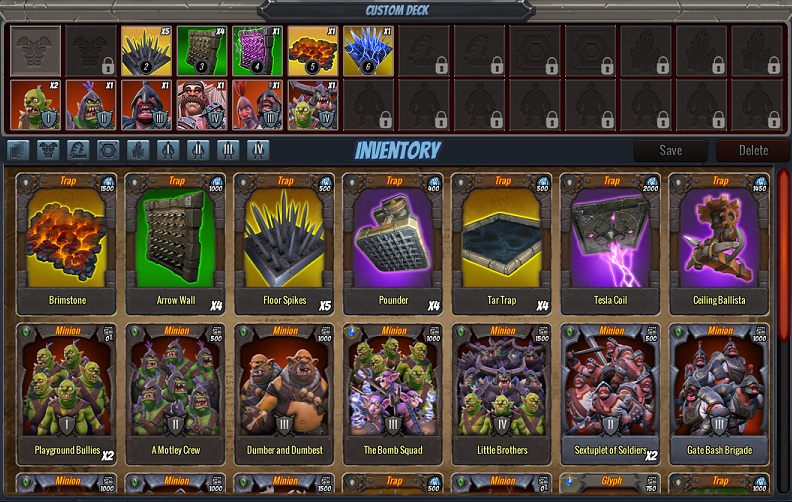 preparation deck orc must die unchained