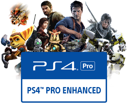 Test PS4 Pro jeux améliorés par la console