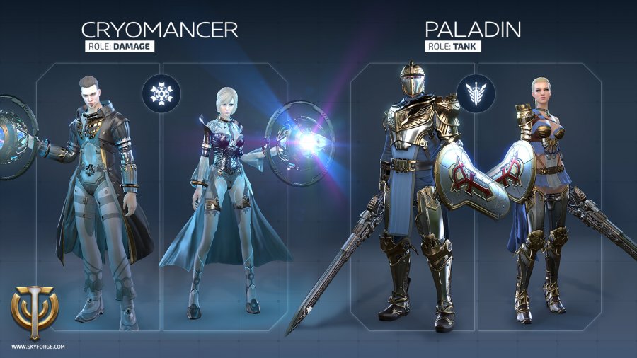 skyforge cryomancer paladin